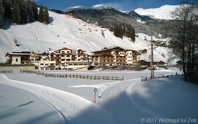 pistă de schi fond în Tux, Austria